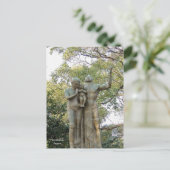 Monument voor het gebed, Hiroshima Vredespark, Jap Briefkaart (Staand voorkant)