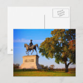 Monument voor het slagveld Gettysburg Briefkaart (Voorkant / Achterkant)
