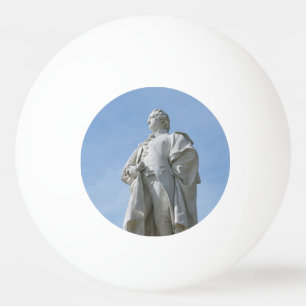 Monument voor Johann Wolfgang von Goethe in Berlij Pingpongbal