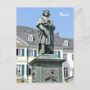 Monument voor Ludwig van Beethoven in Bonn Briefkaart