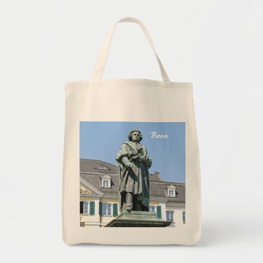 Monument voor Ludwig van Beethoven in Bonn Tote Bag (Voorkant)