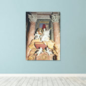 Monument voor Maria Clementina Sobieska 1739 Canvas Afdruk (Insitu (Houten vloer))