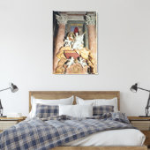 Monument voor Maria Clementina Sobieska 1739 Canvas Afdruk (Insitu (Slaapkamer))