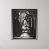Monument voor Mignard door François Boucher Canvas Afdruk (Voorkant)