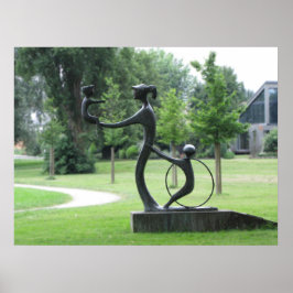 Monument voor mummie poster