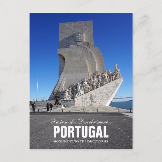 Monument voor ontdekkingen 2 | Padrão Descobriment Briefkaart (Voorkant)