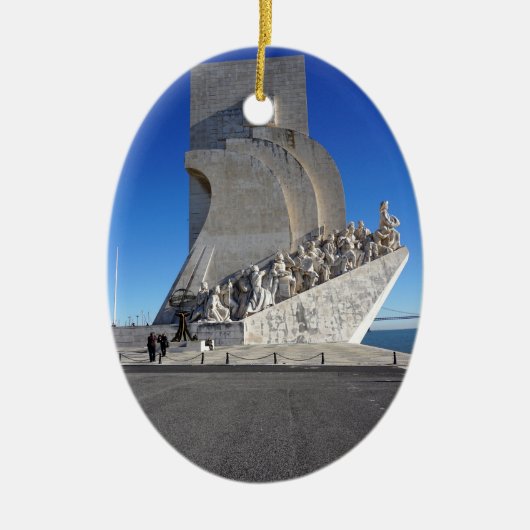 Monument voor ontdekkingen 2 | Padrão Descobriment Keramisch Ornament (Voorkant)