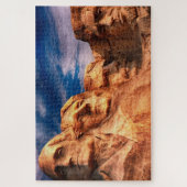 Monument voor Rushmore Sculpture Legpuzzel (Verticaal)