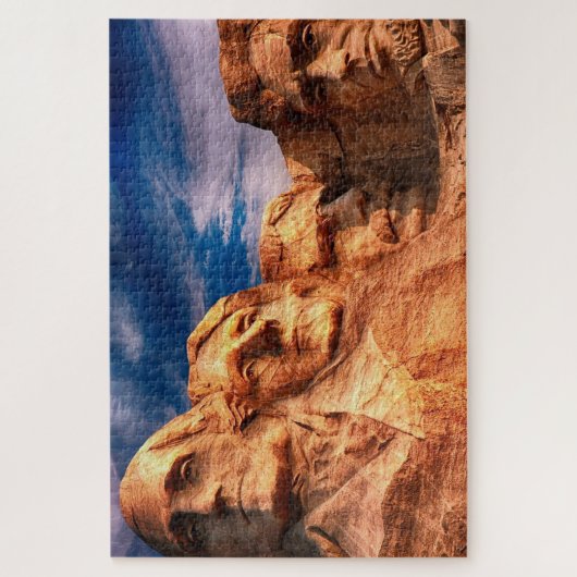 Monument voor Rushmore Sculpture Legpuzzel (Verticaal)