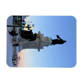 Monument voor Samuel De ChamPlain, Quebec, Canada Magneet (Horizontaal)