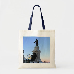 Monument voor Samuel De ChamPlain, Quebec, Canada Tote Bag