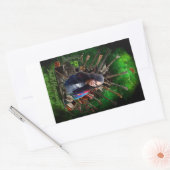 Monument voor Seth Honeycutt Rechthoekige Sticker (Envelop)