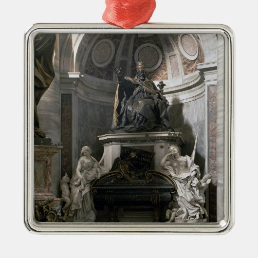 Monument voor Urban VIII Metalen Ornament (Voorkant)