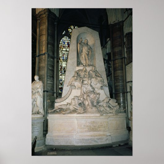 Monument voor William Pitt de Ouder Poster (Voorkant)