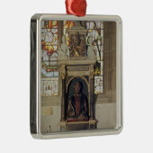 Monument voor William Shakespeare c.1616-23 Metalen Ornament (Rechts)