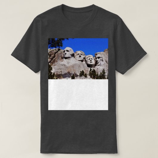 Monumentaal op Rushmore T-shirt (Design voorkant)