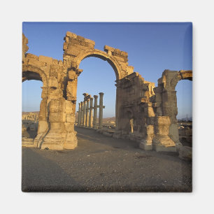 Monumentale Boog, Palmyra, Homs, Syrië Magneet