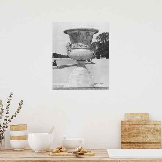 Monumentale vaas, beschuldiging van nederlaag van poster (Keuken)