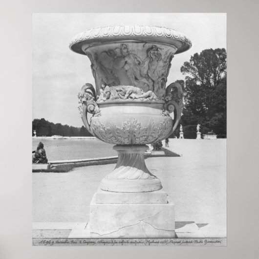 Monumentale vaas, beschuldiging van nederlaag van poster (Voorkant)