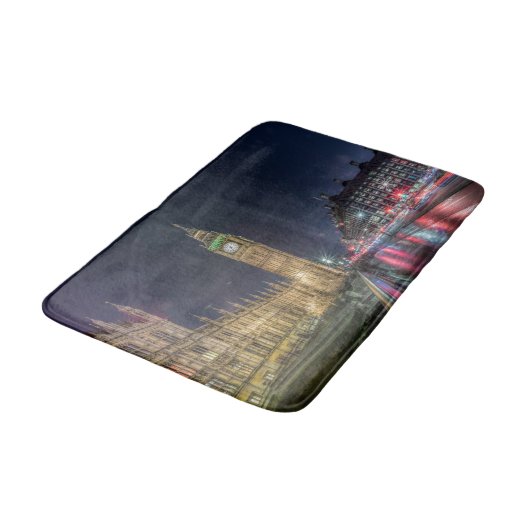 Monumenten | Big Ben at Night Badmat (Gekanteld)