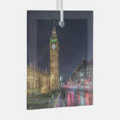 Monumenten | Big Ben at Night Glas Ornament (Voorkant Rechts)