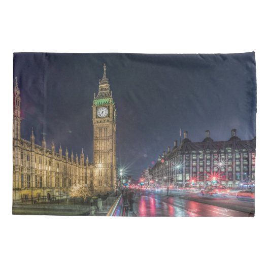 Monumenten | Big Ben at Night Kussensloop (Achterkant)