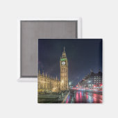 Monumenten | Big Ben at Night Magneet (Voorkant / Achterkant)