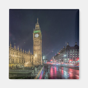 Monumenten   Big Ben at Night Magneet