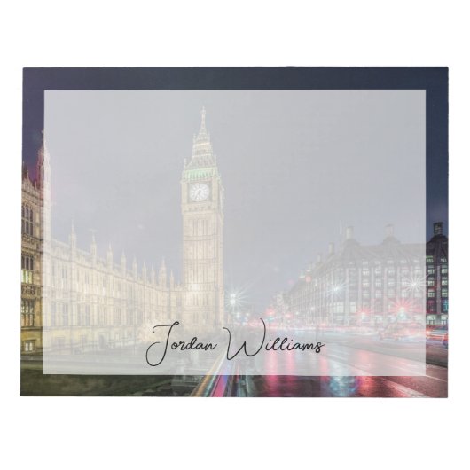 Monumenten | Big Ben at Night Notitieblok (Voorkant)