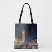 Monumenten | Big Ben at Night Tote Bag (Voorkant)