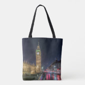 Monumenten | Big Ben at Night Tote Bag (Achterkant)