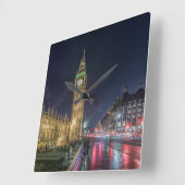 Monumenten | Big Ben at Night Vierkante Klok (Hoek)