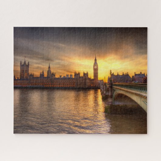 Monumenten Big Ben & Houses of Parliament Legpuzzel (Horizontaal)