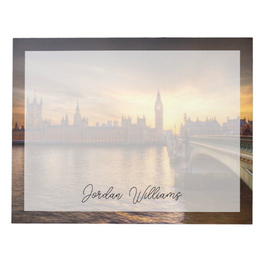 Monumenten Big Ben & Houses of Parliament Notitieblok (Voorkant)