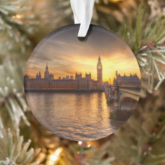 Monumenten Big Ben & Houses of Parliament Ornament (Boom)
