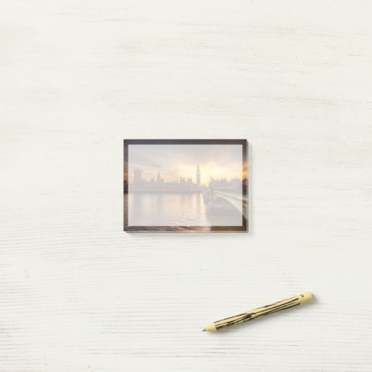 Monumenten Big Ben & Houses of Parliament Post-it® Notes (Op bureau)