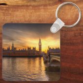 Monumenten Big Ben & Houses of Parliament Sleutelhanger (Achterkant)