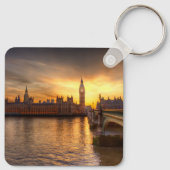 Monumenten Big Ben & Houses of Parliament Sleutelhanger (Achterkant)