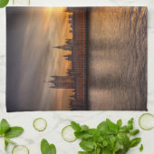 Monumenten Big Ben & Houses of Parliament Theedoek (Gevouwen)