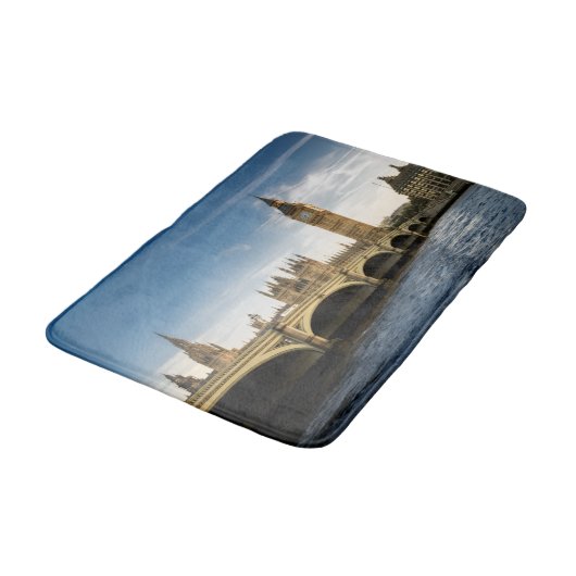 Monumenten Big Ben, London England Badmat (Gekanteld)