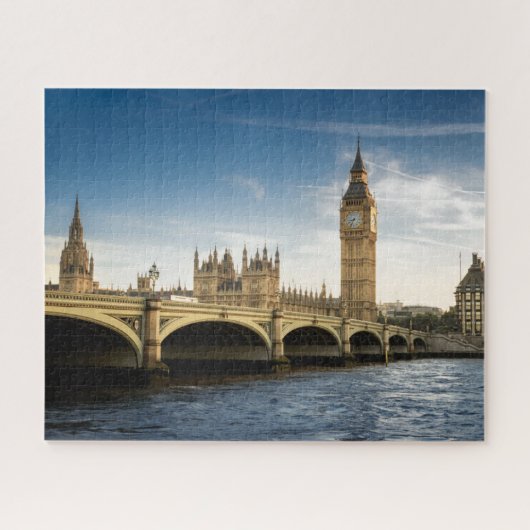 Monumenten Big Ben, London England Legpuzzel (Horizontaal)