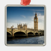Monumenten Big Ben, London England Metalen Ornament (Voorkant)