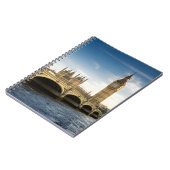 Monumenten Big Ben, London England Notitieboek (Linkerzijde)