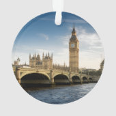 Monumenten Big Ben, London England Ornament (achterkant)