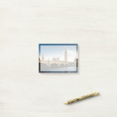 Monumenten Big Ben, London England Post-it® Notes (Op bureau)
