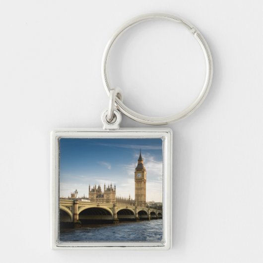Monumenten Big Ben, London England Sleutelhanger (Voorkant)