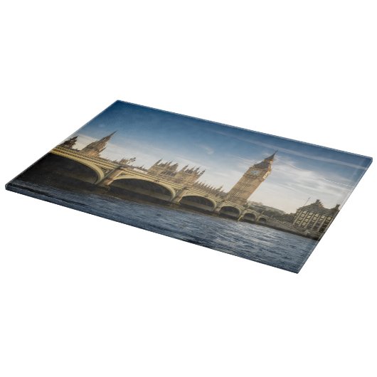 Monumenten Big Ben, London England Snijplank (Hoek)