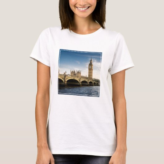 Monumenten Big Ben, London England T-shirt (Voorkant)