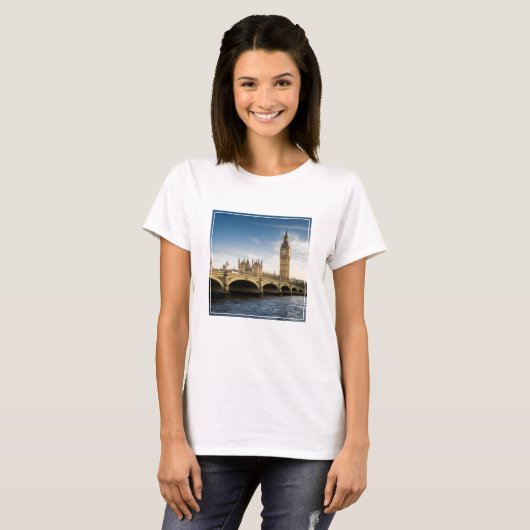Monumenten Big Ben, London England T-shirt (Voorkant volledig)