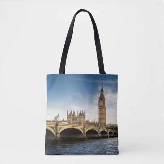 Monumenten Big Ben, London England Tote Bag (Voorkant)